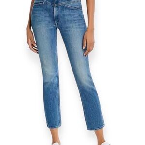 MOTHER Dazzler Yoke Front Ankle Jean- 30